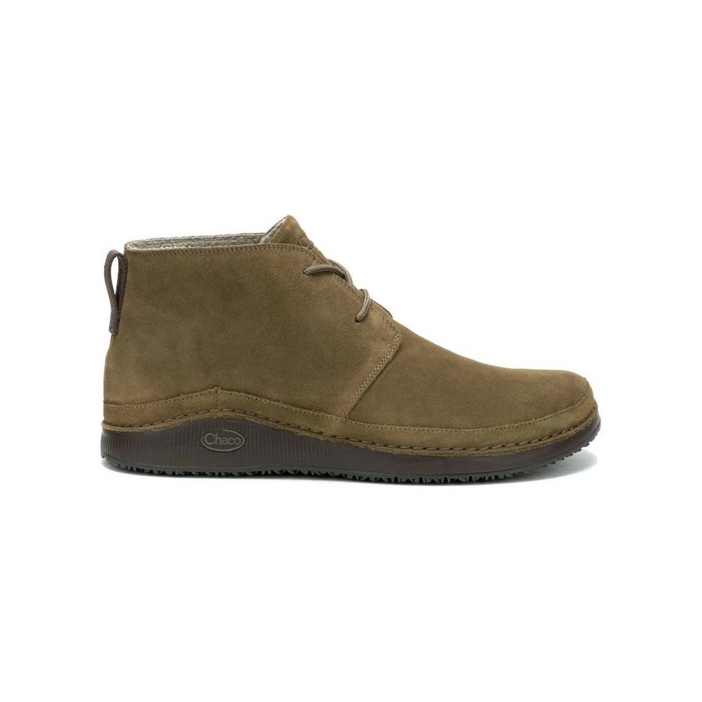 Chaco Montrose Chukka Boots Mens Brown‎ Suede Lace Up Desert Boots J105389